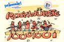 Pelemele Karte Rockwürste - Gute Musik fuer Kinder